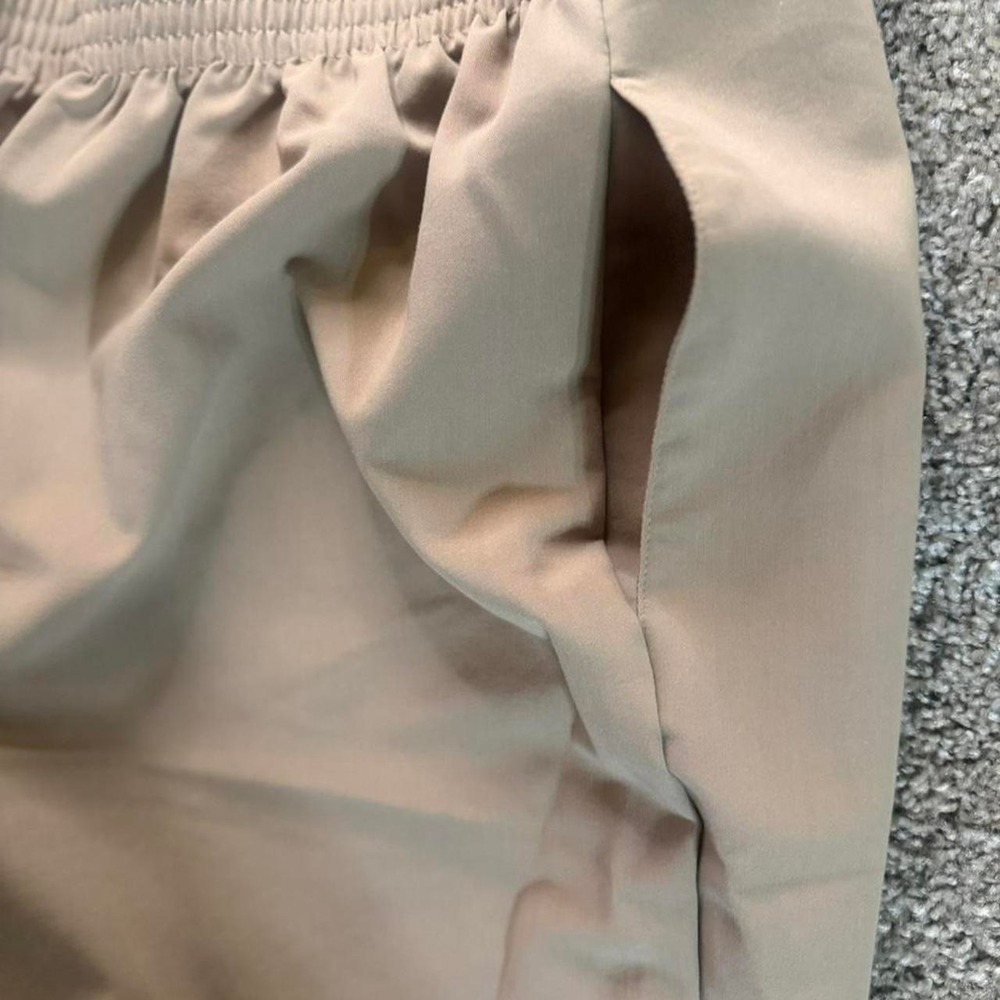Alfred Dunner Tan Beige Trousers Size 20W Pants Elastic Waist Pockets - Picture 5 of 5